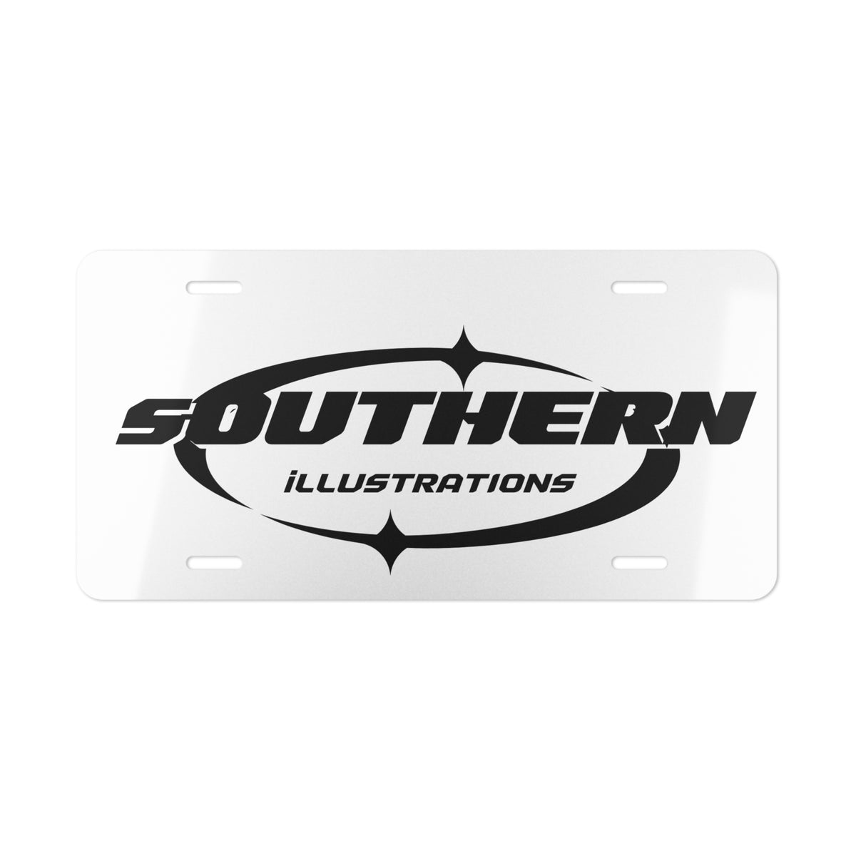 Southern Illustrations vanity plate