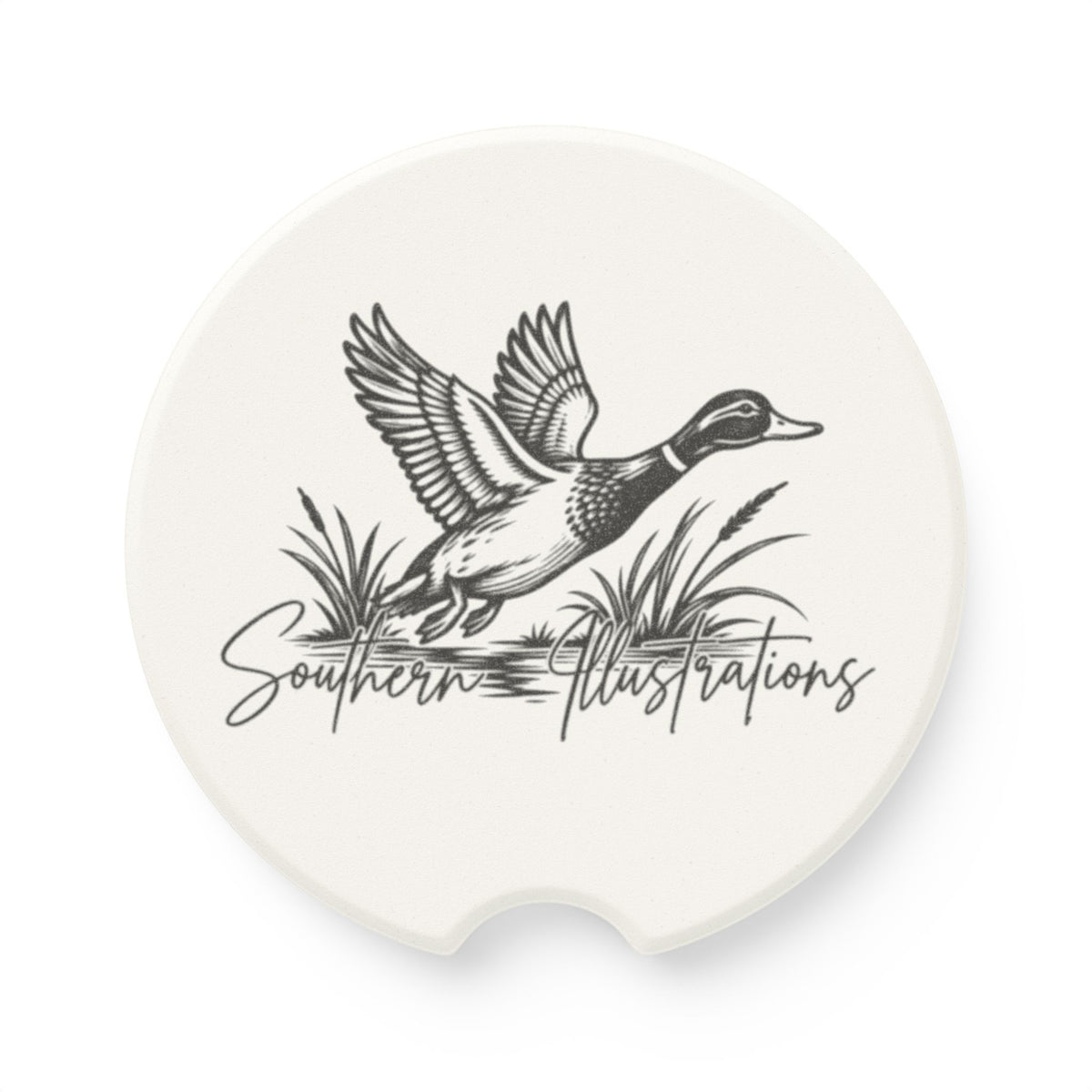 Duck Illustration  Coaster