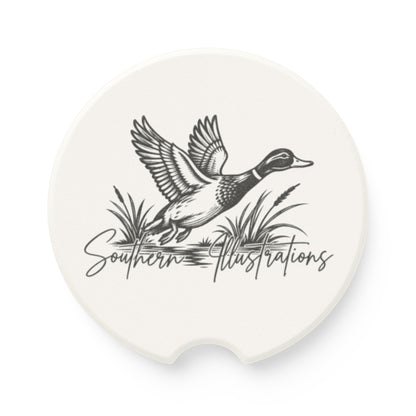 Duck Illustration  Coaster