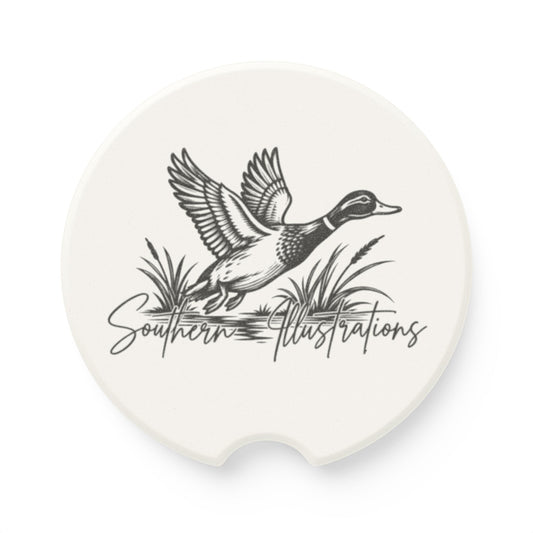 Duck Illustration  Coaster