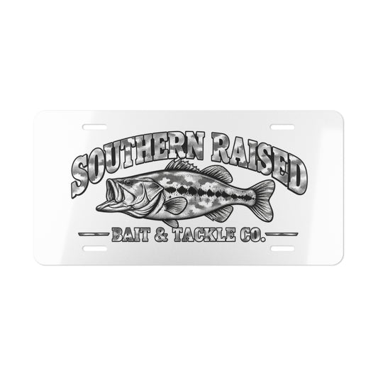 Southern Raised camo letter plate