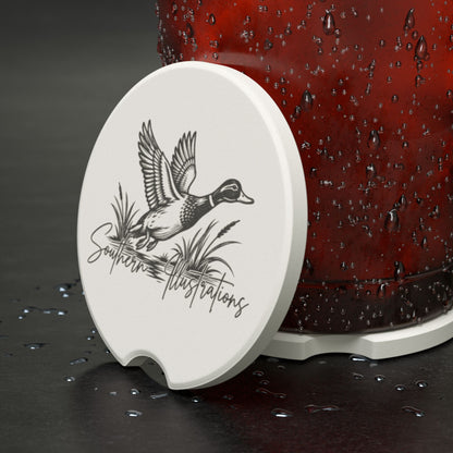 Duck Illustration  Coaster