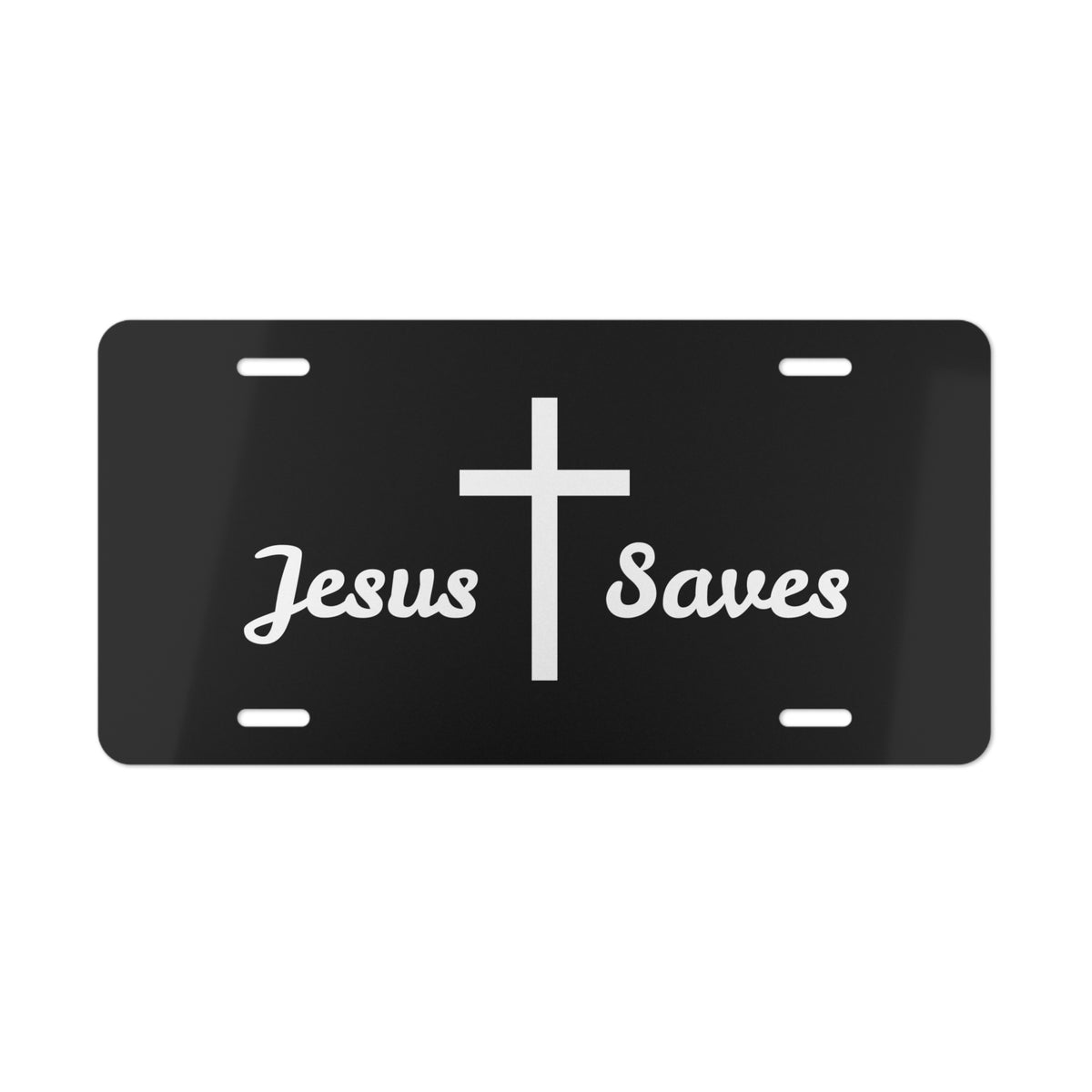 Jesus Saves Vanity Plate