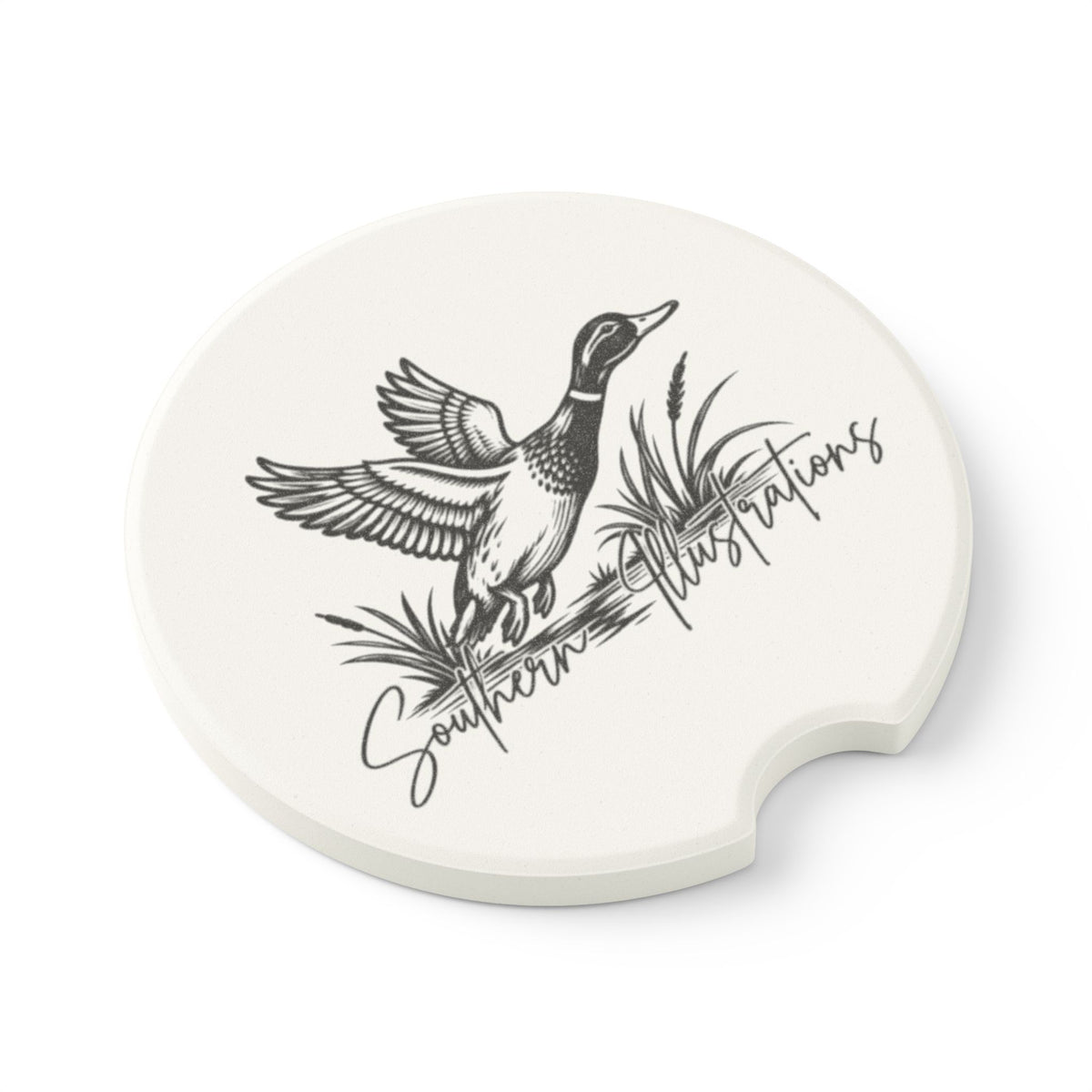 Duck Illustration  Coaster