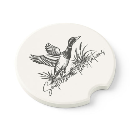 Duck Illustration  Coaster